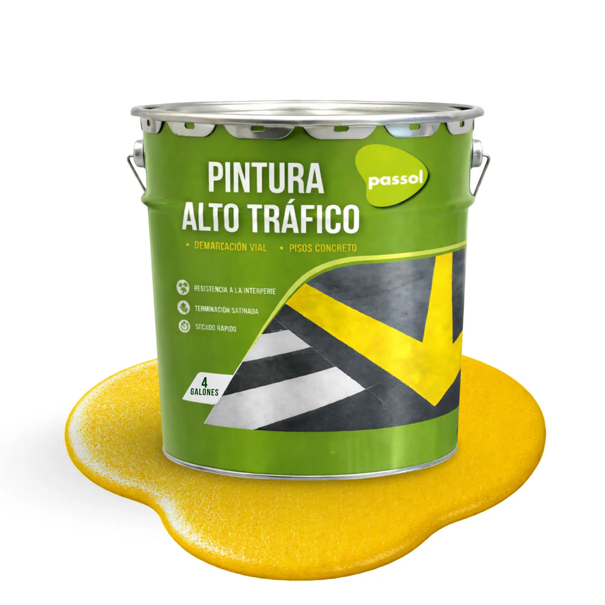 Pintura Alto Trafico Contraste PASSOL