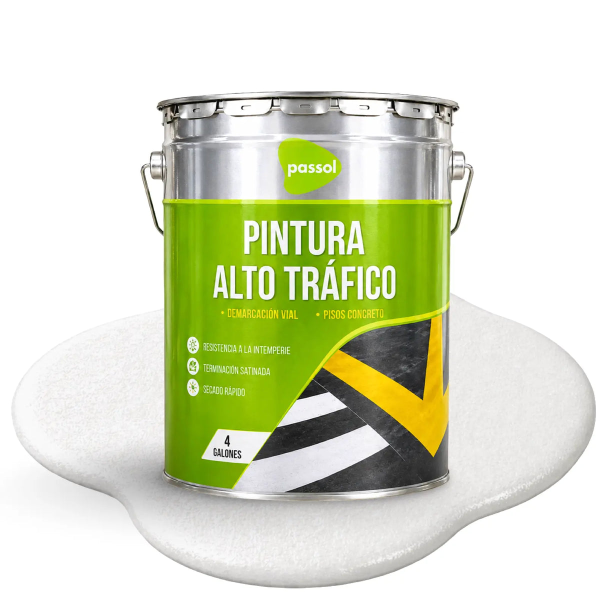 Pintura Alto Trafico Contraste PASSOL
