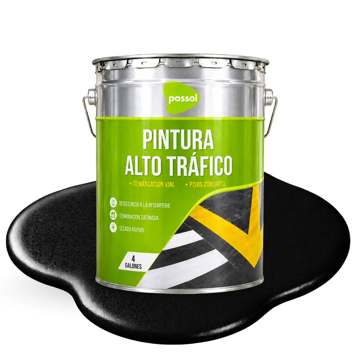 Pintura Alto Trafico Contraste PASSOL