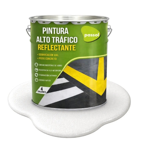 PINTURA ALTO TRAFICO REFLECTANTE PASSOL Passol