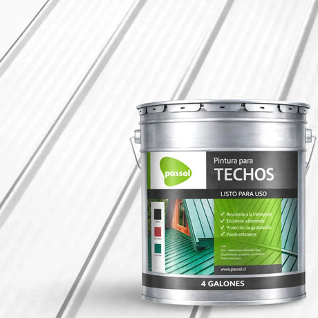 Pintura Techo Zinc Galón Passol PASSOL
