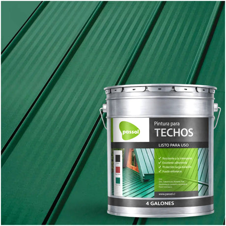 Pintura Techo Zinc Galón Passol PASSOL