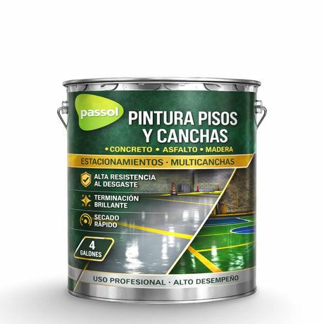 Pintura Pisos y Canchas Passol PASSOL