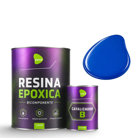 Resina Epoxica Autonivelante Kit A+B Passol PASSOL