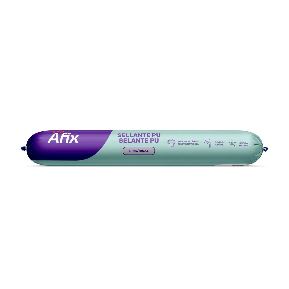 SILICONA PATE SELLADOR POLIURETANO 600ML AFIX PASSOL