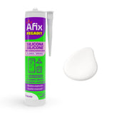 Silicona Acetica Baño y Cocina 267gr AfixBlancoPassol