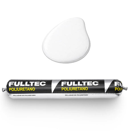 Silicona Pate Sellador Poliuretano 600ml FulltecBlancoPassol