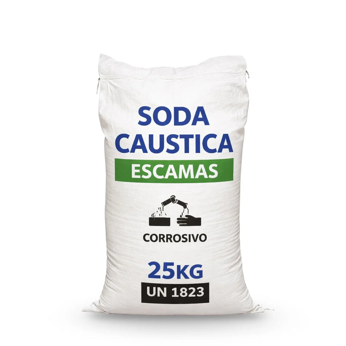 SODA CAUSTICA SACO 25KG PASSOL