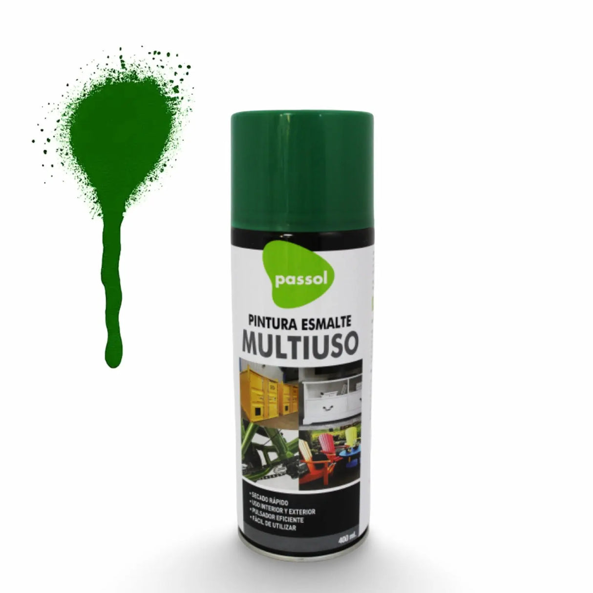 Pintura Spray secado rápido 400 ml Passol PASSOL