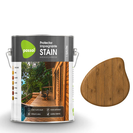 Stain Impregnante para Maderas Passol PASSOL