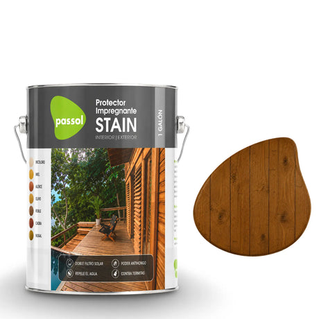 Stain Impregnante para Maderas Passol PASSOL