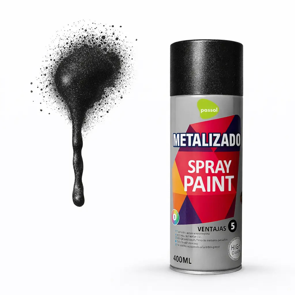 Spray Metalizado Colores 400ml PASSOL