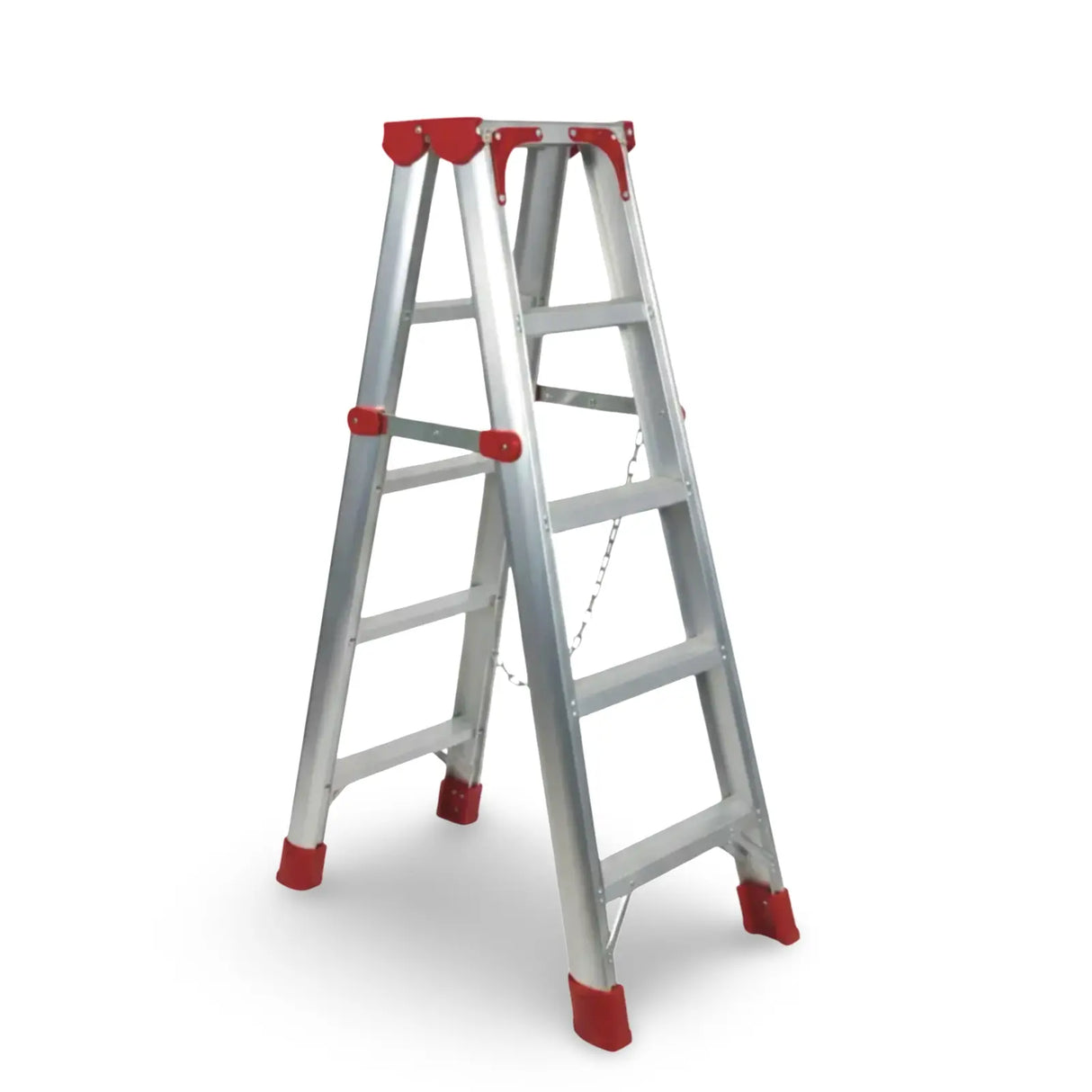 Escalera Aluminio 1.20mt 4 Peldaños 150kg PASSOL