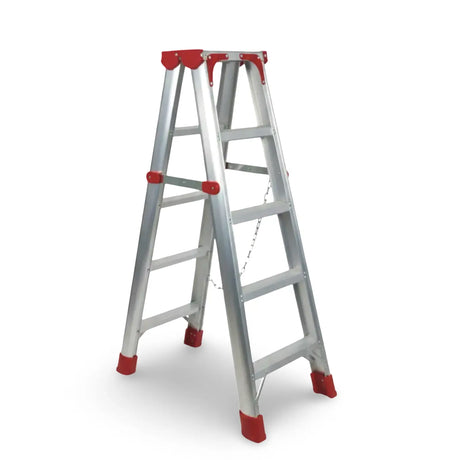 Escalera Aluminio 1.20 mts 4 Peldaños 150 kgsPassol