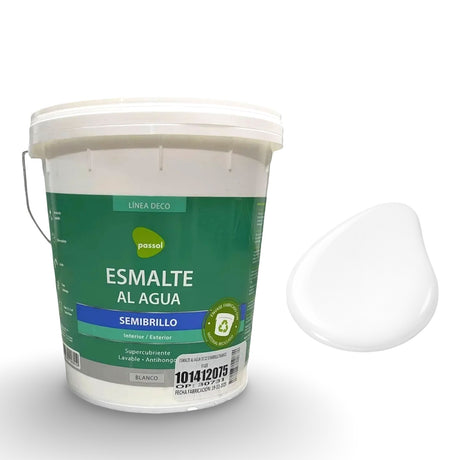 Esmalte al Agua Semibrillo Passol
