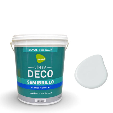 Esmalte al Agua Semibrillo Passol PASSOL