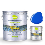Esmalte Epoxico Kit A+B PassolAzul PacificoTineta 4 GalonesPassol
