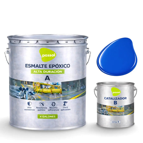 Esmalte Epoxico Kit A+B Passol Passol