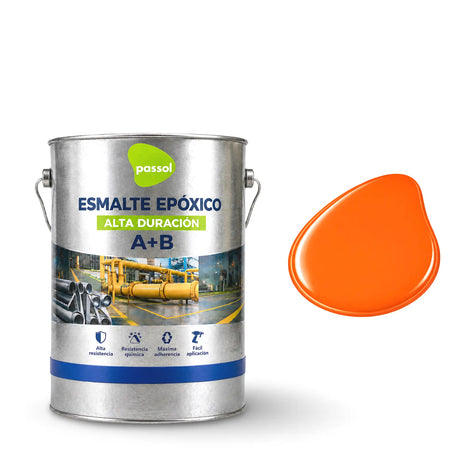 Esmalte Epoxico Kit A+B Passol Passol