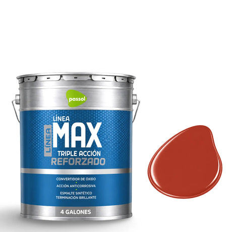 Esmalte Anticorrosivo Triple Acción Reforzado Max Passol