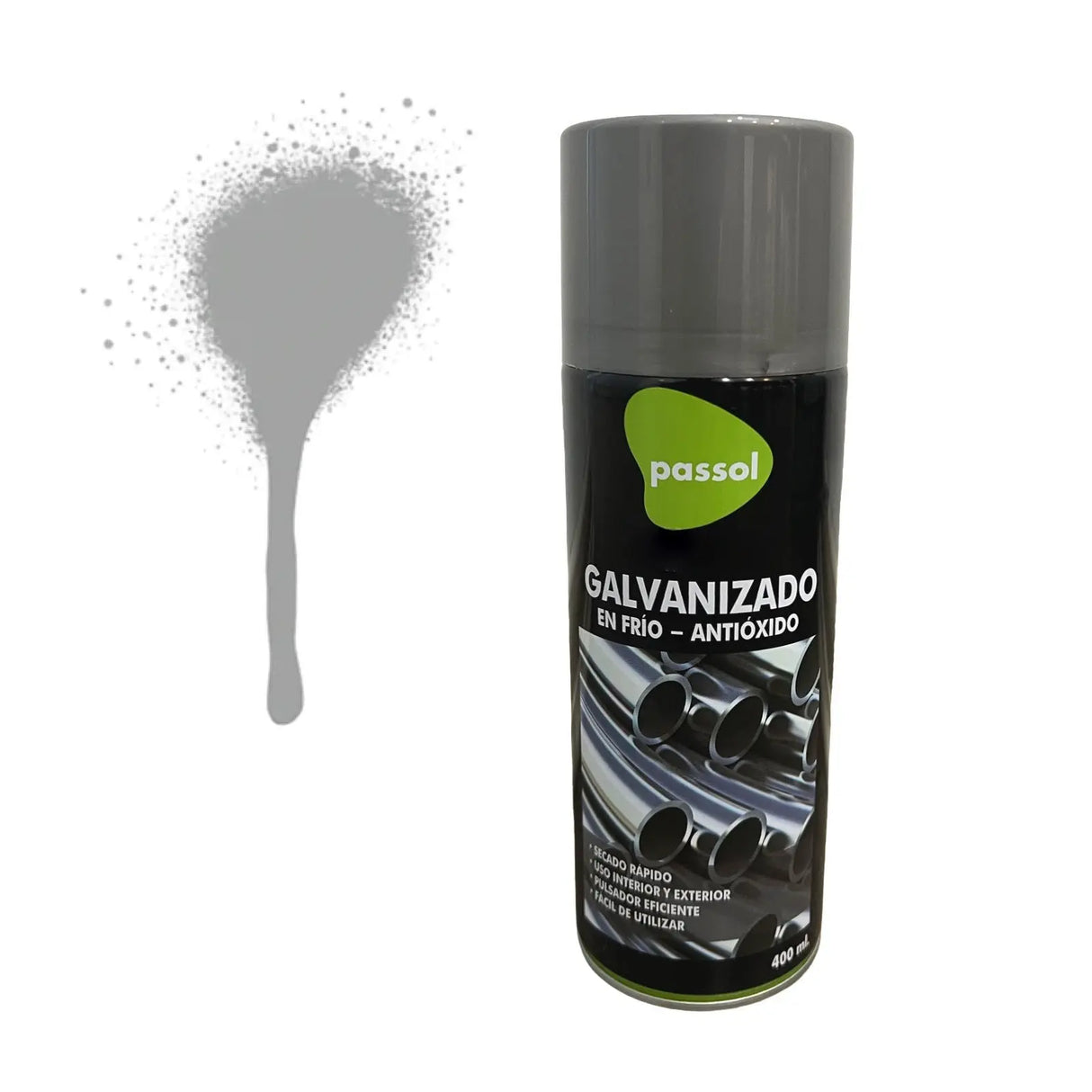Spray Galvanizado en Frío 400ml PASSOL