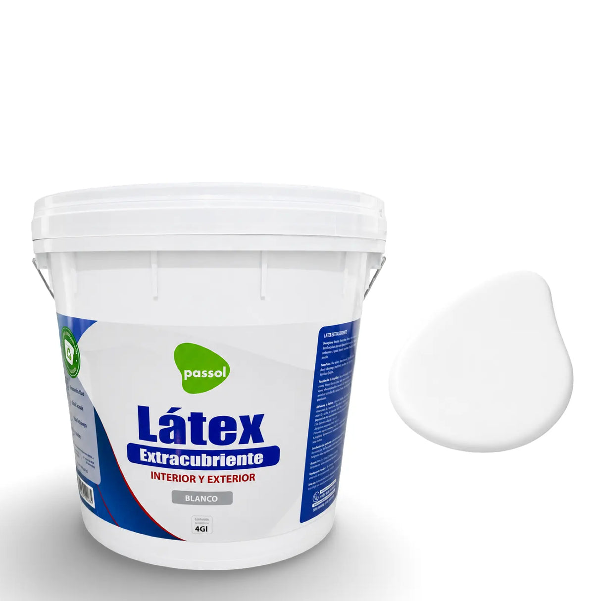 Látex Extracubriente Premium Blanco PASSOL