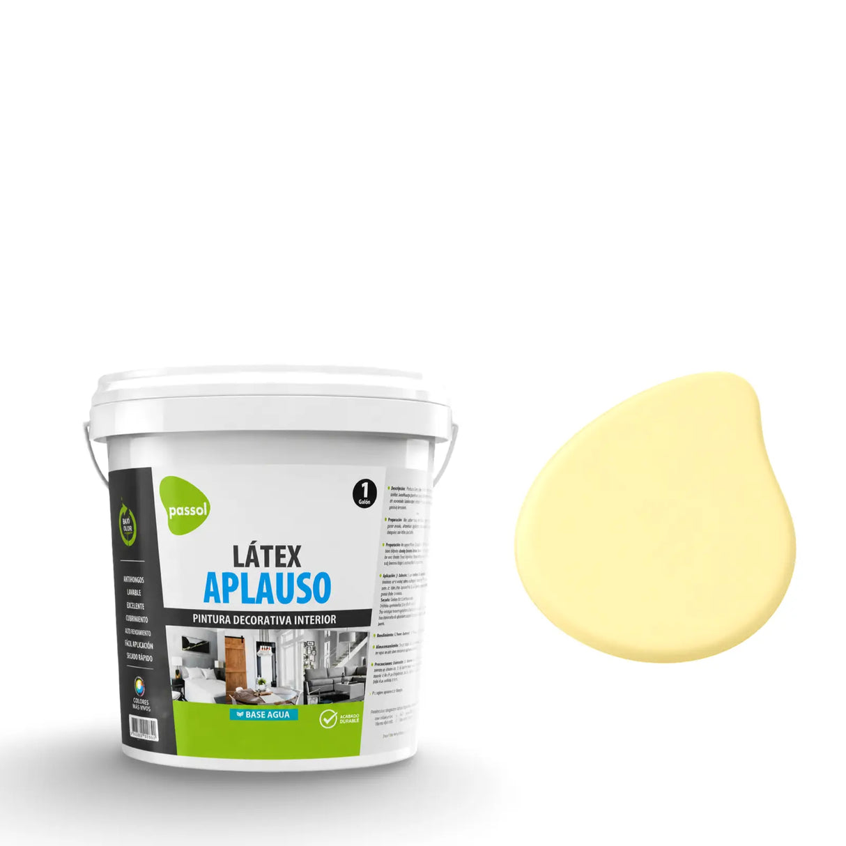 Látex Aplauso Colores Passol Passol