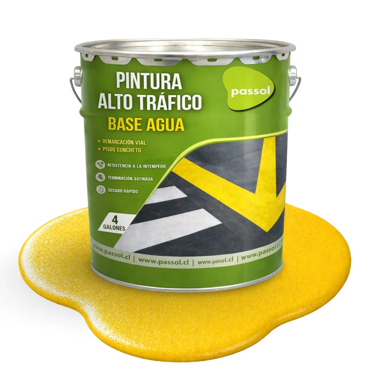 PINTURA ALTO TRAFICO BASE AGUA PASSOL PASSOL