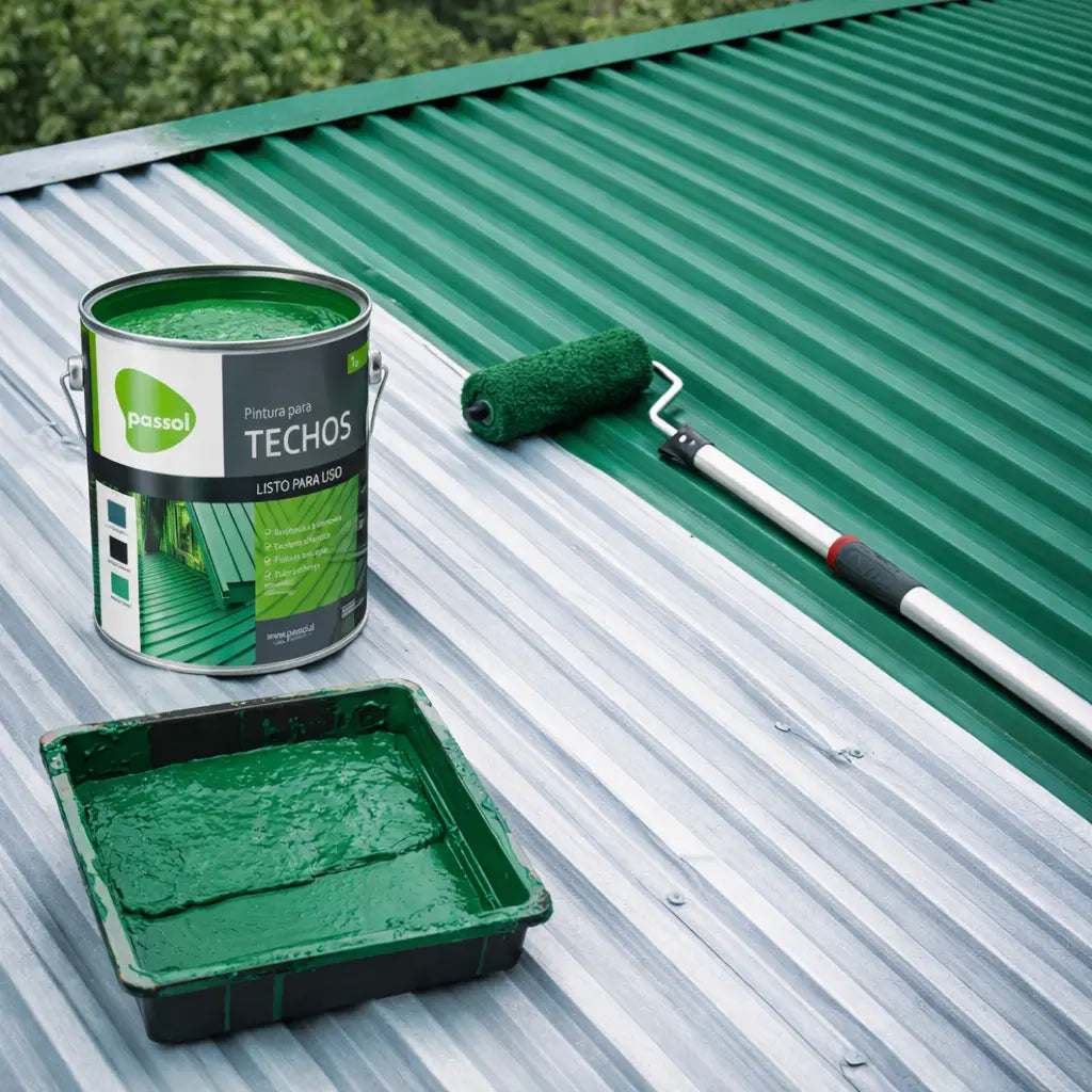 Pintura Techo Zinc Galón Passol PASSOL
