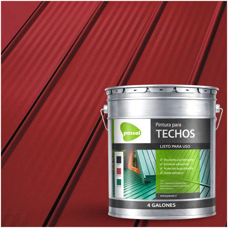 Pintura Techo Zinc Galón Passol PASSOL