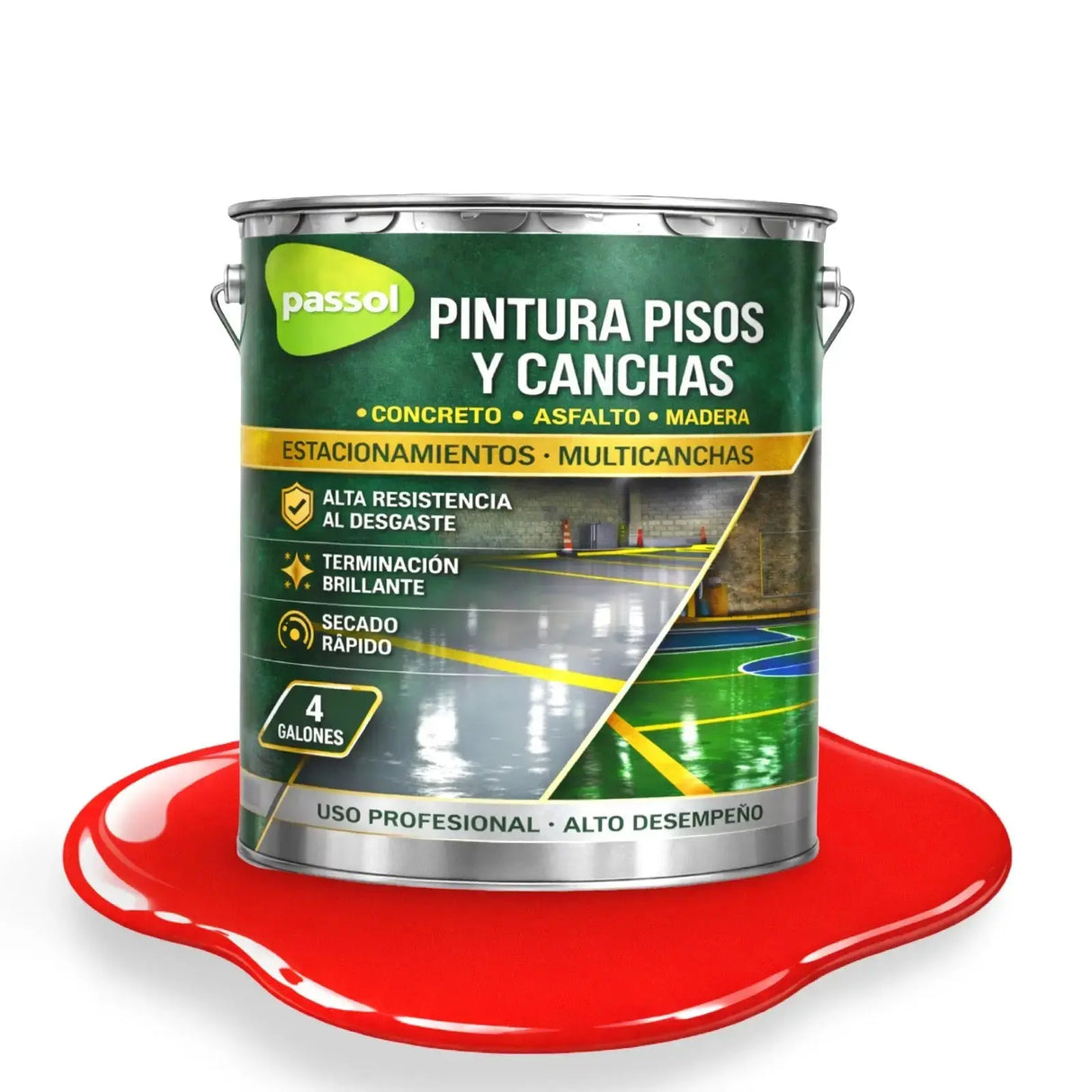 Pintura Pisos y Canchas Passol PASSOL