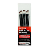 Set de Pinceles Condor Black 5und Profesional PASSOL