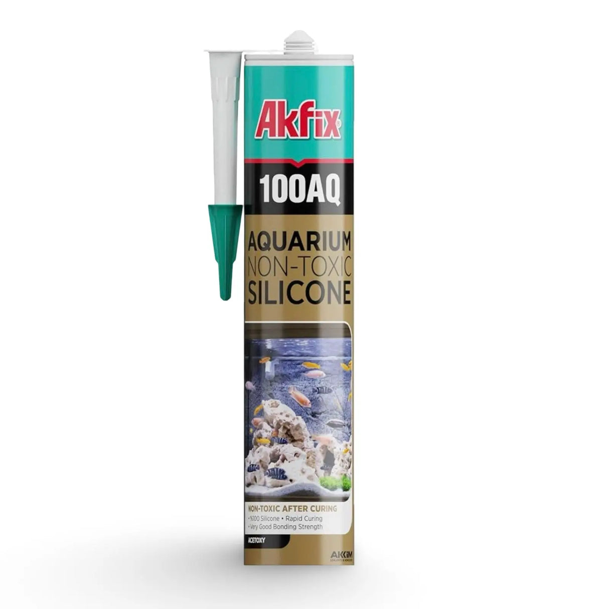 Silicona para Acuarios 310ml Akfix PASSOL