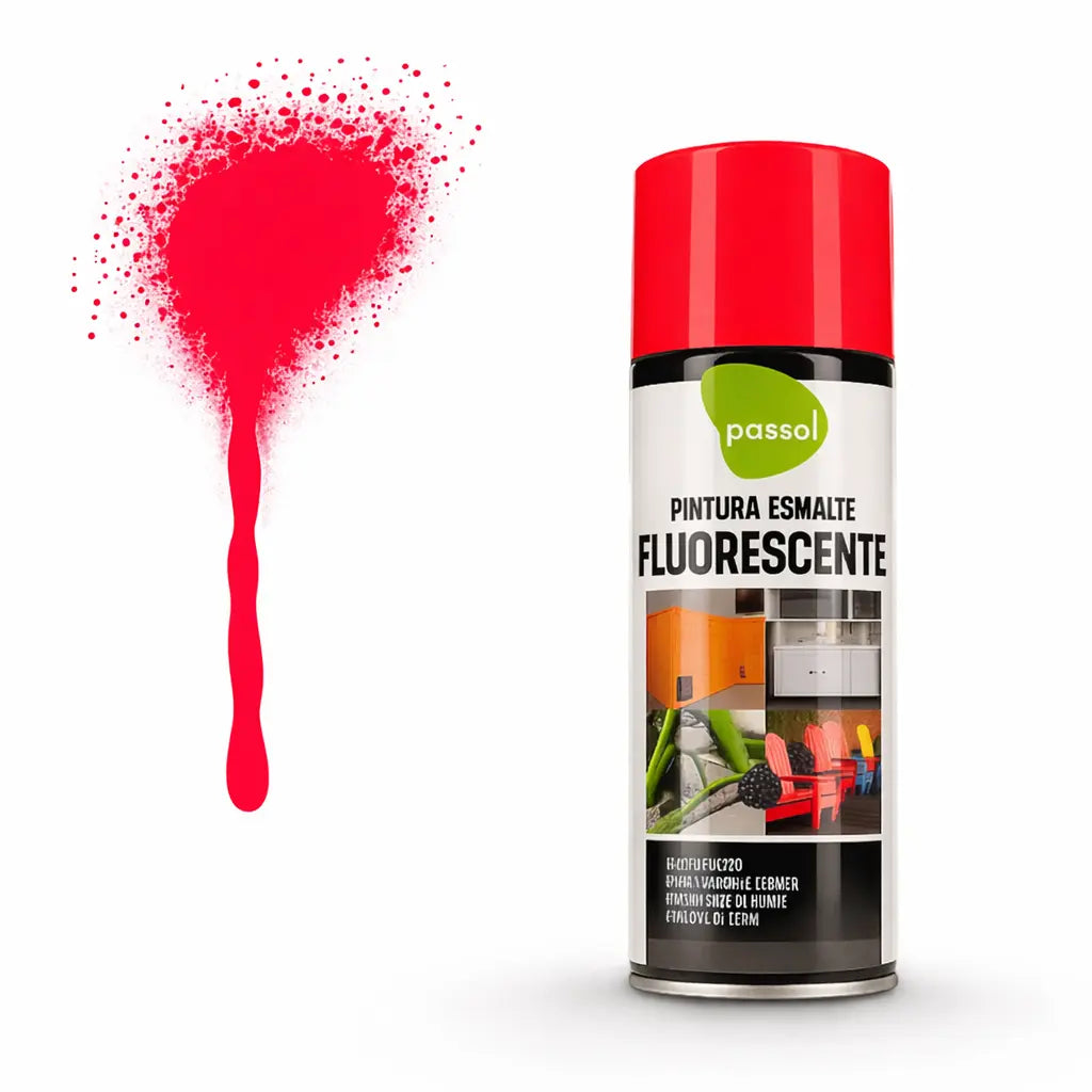 Spray Pintura Fluorescente 400ml PASSOL