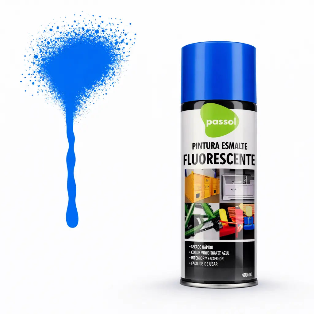 Spray Pintura Fluorescente 400ml PASSOL