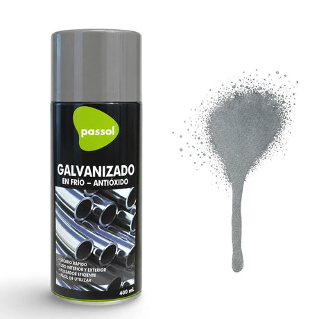 Spray Galvanizado en Frío 400ml PASSOL