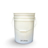 Tineta Plástica Multiuso Passol5 GAL (20 LT)BlancoPassol