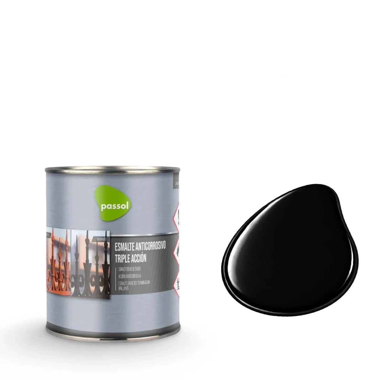 Esmalte Anticorrosivo Triple Acción Metal Passol Passol