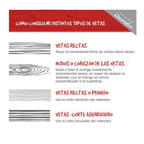 SET VETEADOR 2" Y 3" LIZCAL PASSOL